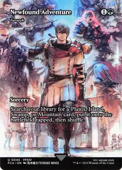 Newfound Adventure - Farseek (Showcase) 45 -FINAL FANTASY: Through the Ages - NM - Image 1