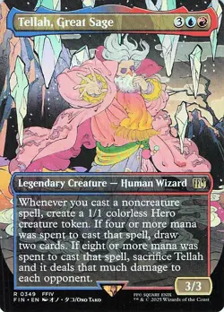 Tellah, Great Sage (Borderless) 349 -FINAL FANTASY - NM - Image 1