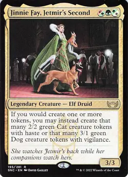 Jinnie Fay, Jetmir's Second 195 -Streets of New Capenna - NM - Image 1