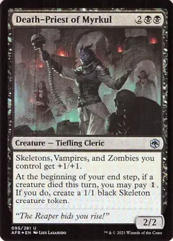 Death-Priest of Myrkul 95 -Adventures in the Forgotten Realms - HOLO - NM - Image 1