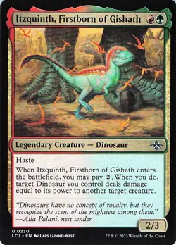 Itzquinth, Firstborn of Gishath 230 -The Lost Caverns of Ixalan - NM - Image 1