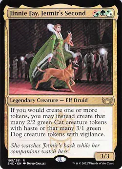 Jinnie Fay, Jetmir's Second 195 -Streets of New Capenna - NM - Image 1