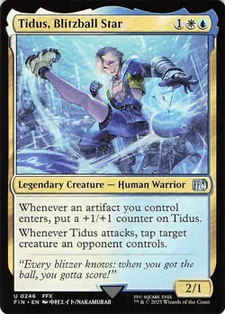 Tidus, Blitzball Star 246 -FINAL FANTASY - NM - Image 1