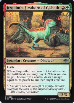 Itzquinth, Firstborn of Gishath 230 -The Lost Caverns of Ixalan - NM - Image 1