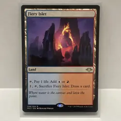 MTG, Fiery Islet Modern Horizons Regular NM - Image 1