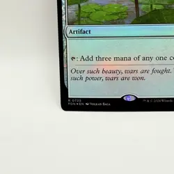 Magic The Gathering Gilded Lotus Foil Foundations FDN 0725 Rare Artifact MTG - Image 5