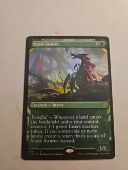scute swarm borderless Foil ZND 308 - Image 1