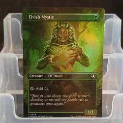 Magic: The Gathering Elvish Mystic Green Creature Foil Commander Masters - Image 1