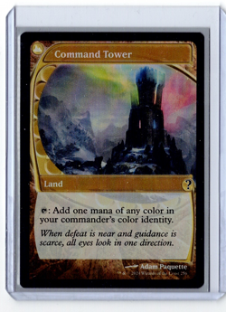 MTG Mystery Booster Command Tower Future Sight Foil - Image 1