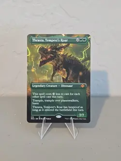 MTG Thrasta Tempest's Roar Borderless NM Modern Horizons 2 Mh2 - Image 1