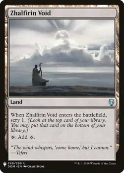 NM Zhalfirin Void, MTG, The List, Magic the Gathering, 249 - Image 1