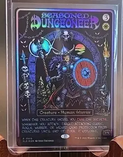 Seasoned Dungeoneer Secret Lair Drop MTG Foil Near Mint - Image 3