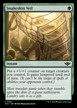 4x Snakeskin Veil - NM - Outlaws of Thunder Junction - SPARROW MAGIC - Image 1