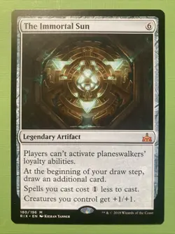 MTG - The Immortal Sun - Rivals of Ixalan - NM - Image 1