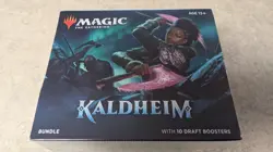 Magic: The Gathering MTG Kaldheim Bundle Sealed 10 Boosters Oversized Spindown - Image 1