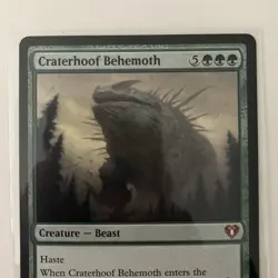 Craterhoof Behemoth Commander Masters Regular - Image 2