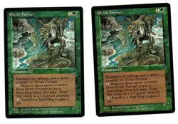 2x MTG Magic the Gathering Elvish Farmer - Fallen Empires - LP - Single Owner - Image 1