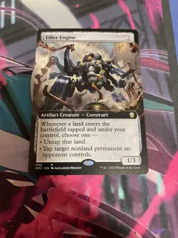 MTG - TILLER ENGINE - RARE - EXTENDED ART - LP - DMC - Image 1