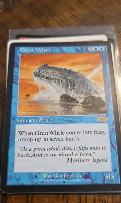 Great Whale Urza's Saga Regular - Image 1