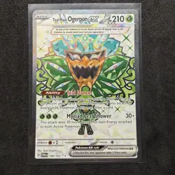 Teal Mask Ogerpon ex 190/167 Sv06: Twilight Masquerade Holo Ultra Rare Pokemon - Image 1