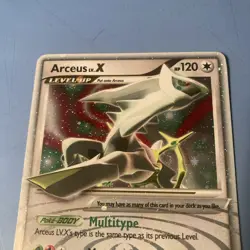 Pokemon TCG 2009 Arceus LV. X Level-Up Holo Platinum Card Rare 95/99 MP - Image 2