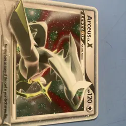 Pokemon TCG 2009 Arceus LV. X Level-Up Holo Platinum Card Rare 95/99 MP - Image 5