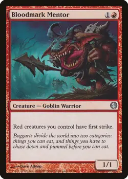 Bloodmark Mentor Knights vs. Dragons PLD Red Uncommon MAGIC MTG CARD ABUGames - Image 1