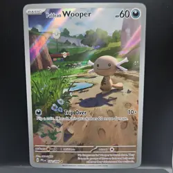 Pokemon Paldean Wooper Me02: Phantasmal Flames 102/094 Rare Holo Basic 60 HP 10… - Image 1