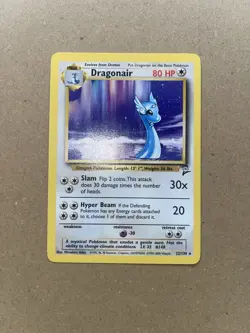 Dragonair 22/130 Non Holo Rare Base Set 2 1999-2000 WOTC Pokemon Card NM - Image 2