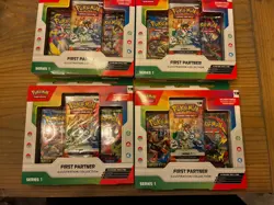 4x Pokemon First Partner Series 1 Illustration Box - Ready to Ship! 🚚✅ - Image 3