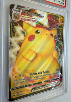 2020 Pokemon Pikachu VMAX Vivid Voltage #044 GEM MINT 10 - Image 3
