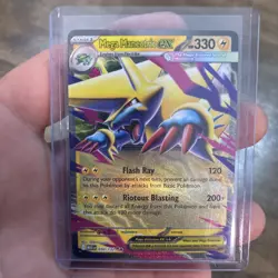 New Mega Manectric EX 050/132 Near Mint Mega Evolution Pokemon TCG English - Image 1