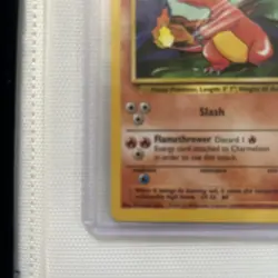 Pokemon TCG Charmeleon Base Set 24/102 Unlimited Uncommon Card, 1999 Vintage - Image 5