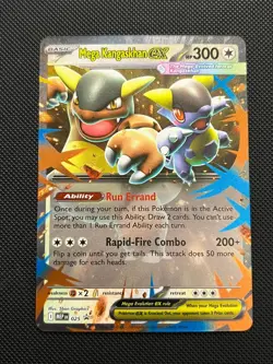 Mega Kangaskhan ex - 025 025 Holo Promo ME: Mega Evolution Promo Pokemon NM - Image 1