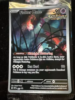 Flutter Mane SVP 097 - ETB Promo Holo - Full Art - Temporal Forces - Pokemon NM - Image 1