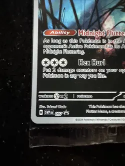Flutter Mane SVP 097 - ETB Promo Holo - Full Art - Temporal Forces - Pokemon NM - Image 2