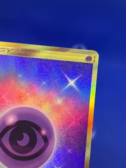 Pokemon SM Sun & Moon Base Set Psychic Energy 162/149 Gold Secret Rare HP/DMG - Image 5
