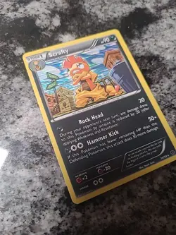 Pokemon TCG Scrafty Next Destinies 74/99 Holo Foil - Image 3