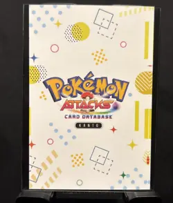 Rare Full Art Pokemon Attack Database Cracked Ice Abra Limited Edition NM - Image 2