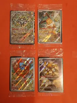 Pokemon Eevee SVP 173 Magnteton SVP 159 Alakazam MEG 009 Riolu MEG 010 PROMOS - Image 1