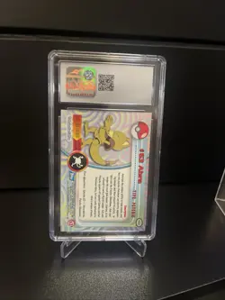 Pokemon Topps Abra Series 1 (1999) #63 - CGC 10 GEM MINT - First Print - Image 2