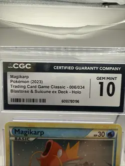 Magikarp 006/032 Pokemon TCG Classic: Blastoise Holo (English) - Image 2