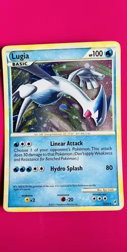 Pokemon TCG - Lugia 15/95 Holo Rare - Call of Legends 2011 - Image 1
