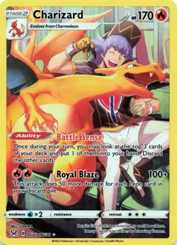 Charizard Lost Origin TG03/TG30 (2022) Trainer Gallery - Holo - NM -Pokemon TCG - Image 1