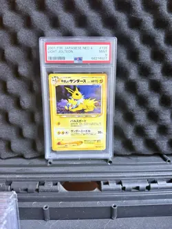 Pokemon Japanese Light Jolteon No. 135 PSA 9 MINT Neo 4 Destiny - Image 1