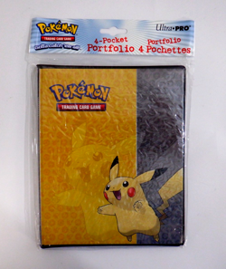 Pokemon Trading Card Game 2015 Ultra Pro Pikachu 10 Page Binder 4 Cards Per Page 885321526022 - Image 1