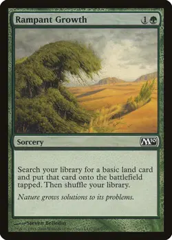Rampant Growth Magic 2010 / M10 PLD Green Common MAGIC MTG CARD ABUGames - Image 1