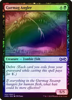 Gurmag Angler FOIL Ultimate Masters NM Black Common MAGIC MTG CARD ABUGames - Image 1