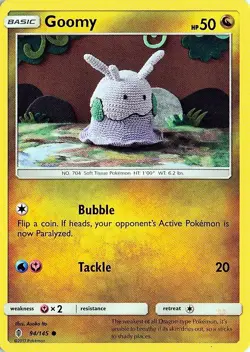 Goomy 94/145 Guardians Rising Pokemon NM - Image 1