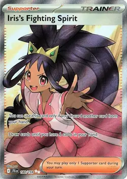 Iris's Fighting Spirit 180/159 HOLO Journey Together NM - Image 1
